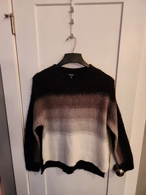 Suéter Simply Vera Mujer Suave Peludo Pull Over Manga Larga Multicolor PL Foto 1 de 3
