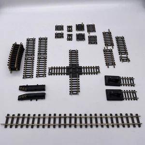 lot of MIXED HO train track extenders+?? e-z track Atlas/Tyco/Playart 25 pieces - Picture 1 of 15