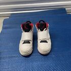 Men's Nike Air Jordan Son Of Mars White Red Black Sneakers 512245-112-Size 9