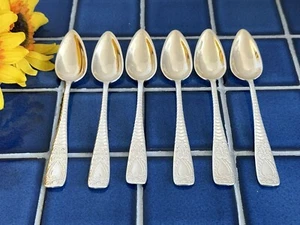 6 Rare & Beautiful IS Rogers & Bro Silverplate FLORIDA Fruit Orange Spoons 1892 - Picture 1 of 12
