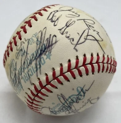 1977 California Angels Team Signed Baseball with JSA LOA [Certificate #XX54231] - Image 1 of 4