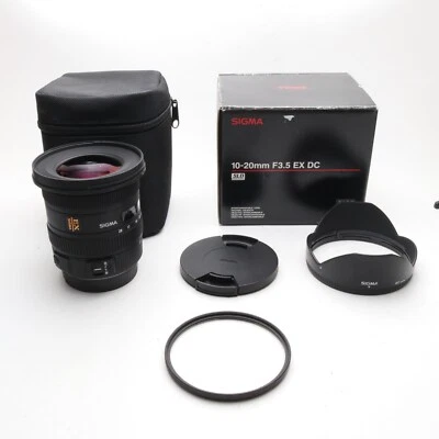 【Casi Como Nuevo/W:Capucha】SIGMA 10-20mm f/3.5 EX DC HSM para Canon EOS EF-S ... - Imagen 1 de 4