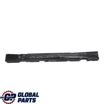 BMW 1 E81 E82 E88 2 M Sport Sill Strip Side Skirt Left N/S Black Sapphire - 475 - Image 1 of 4