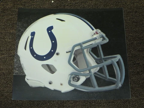INDIANAPOLIS COLTS HELMET NFL Fathead Wall Graphics 11" x 9"  (Poster/Sticker) Cover