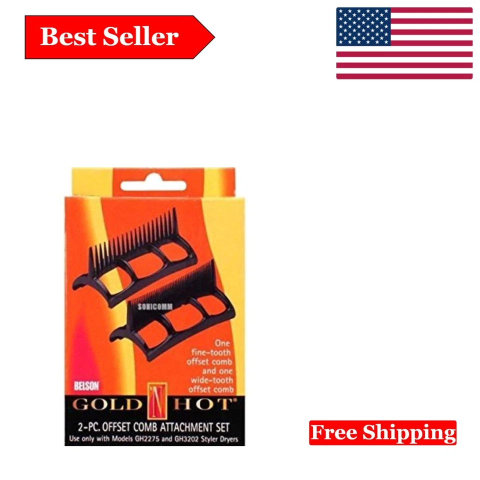 Accesorios para secadora peine Styler offset Gold 'N Hot de 2 piezas para GH2275 y GH3202... Foto 1 de 1