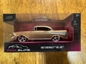 Chevrolet Bel Air 1957 1/32 Jada Toys "Pink Slips" - Nuevo sellado de fábrica - Imagen 1 de 3