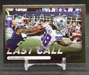 2022 Panini Absolute CeeDee Lamb Last Call #LC-8 Dallas Cowboys - Picture 1 of 2
