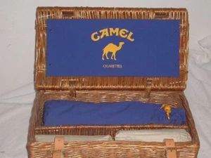 CAMEL Korb mit 2 Gläsern + Thermo Beutel für Champagner Flasche - Bild 1 von 4