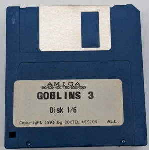 Goblins 3 (AMIGA) 6x 3,5" original Disketten (Coktel Vision, 1993) - Picture 1 of 1