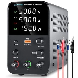 WPS 0-30V/60V 0-5A/0-10A Lab Adjustable DC Power Supply Variable Bench Switching - Picture 1 of 17