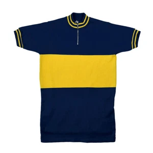 MAGLIA IZOARD Ciclismo Vintage Cycle Bike Jersey Made in Italy - Imagen 1 de 6