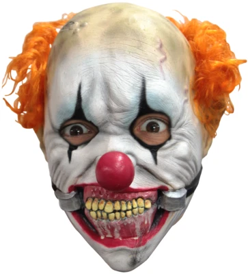 Ghoulish Productions Smiley Jr. Latex Face Mask Horror Halloween Cosplay - Image 1 of 4