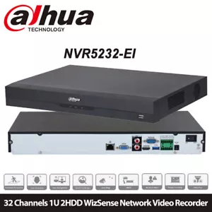Grabadora de video en red profesional DAHUA NVR5232-EI 32 canales 4K H.265+ SIN POE ANPR cámara IP - Imagen 1 de 9