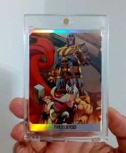 THANOS Panini Marvel Versus Chrome Foil Full Art Trading Card~NM/MINT - Picture 1 of 2