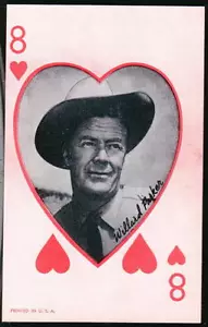 WILLARD PARKER Hearts Western Aces Arcade Exhibit Card - Picture 1 of 1