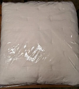 POTTERY BARN Everyday Linen Comfort Quilt-Full/Queen-White - OPEN BOX - Picture 1 of 3
