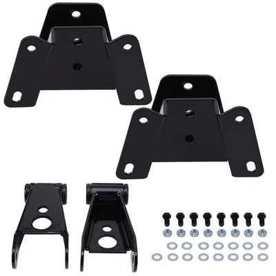 Kit de reducción de caída de 4 pulgadas grilletes y perchas para Ford F150 F100 1973-1996 Foto 1 de 4