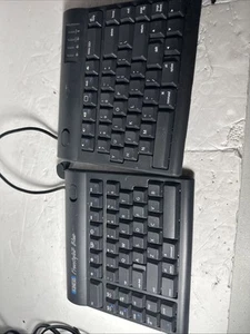 Kinesis Freestyle2 Blue For Mac Bluetooth Ergonomic Keyboard KB800MB-BT (7) - Picture 1 of 4