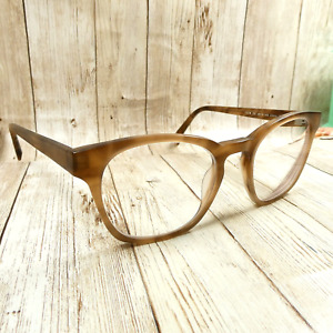 MONTURES de lunettes marron mat en bois de santal Warby Parker - Felix 210 49-19-145