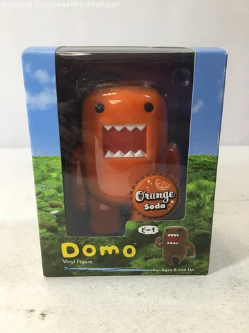 Domo Orange Soda Vinyl Figure NEW, Sealed *BOX WEAR* Cover