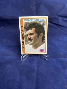 1978 Topps #324 Duane Carrell St Louis Cardinals CARTOLINA ERRORE retro nome diverso - Foto 1 di 12