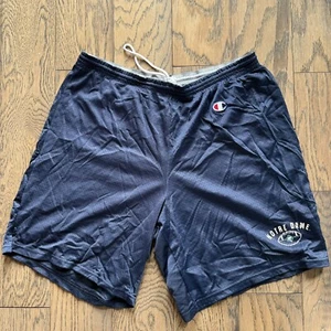 Vintage Notre Dame Team Football Shorts Large (36-38) Champion Fighting Irish - Picture 1 of 5