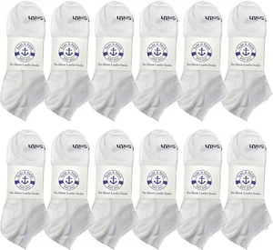 12 Pair BILLIONHATS Kids Low Cut Ankle Socks, Thin Lightweight Socks, Size, 6-8 - Picture 1 of 4