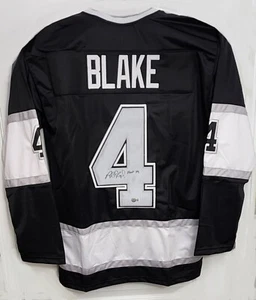 ROB BLAKE Los Angeles Kings Signed Jersey “HOF 14” Beckett BAS COA - Picture 1 of 5