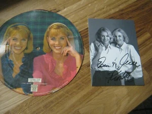 Alice und Ellen Kessler-Schotten-Twist mit1963Schallfolie+Original Autogramm - Bild 1 von 1