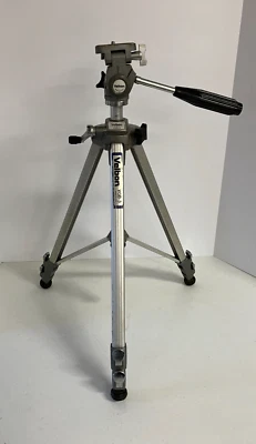VELBON VGB-3 Photographer Aluminum Tripod w/Crank & 3-Way Pan/Tilt   1 - Image 1 of 4