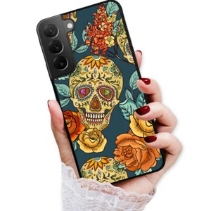 ( For Samsung S22 Plus / S22+ ) Back Case Cover AJ12157 Sugar Skull - Photo 1 sur 4