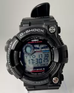 CASIO G-SHOCK FROGMAN GWF-1000-1JF Black Red Multiband 6 Men Excellent condition - Picture 1 of 12