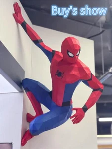 DIY 80cm Height Spider-Man 3D Paper Model Hanging Home Wall Decor Unassemble - Picture 1 of 12