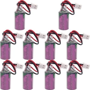 10X für Tadiran TL-5902 3,6V 1/2 AA 1200mAh TL5902 Li-Ion Akku mit Stecker USA - Bild 1 von 4