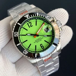 Tandorio New Sub 40mm 20ATM Diving Sapphire Crystal Japan NH35 Mechanical Watch - Picture 1 of 8