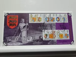 GB FDC, SIGNED, 1998 Richard I, Chivalry, Duke Of Norfolk Earl Marshal (WD3) - Picture 1 of 5