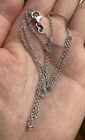 925 Sterling  silver chain necklace-50cm