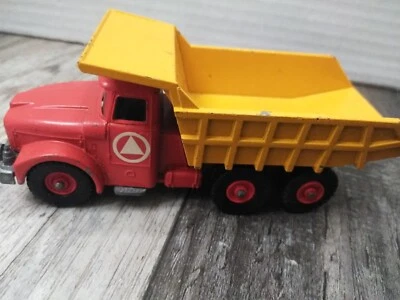 VTG. Matchbox Lesney  No.K-19 Scammell  Contractor Tipper Truck King-Size  (READ - Image 1 of 4