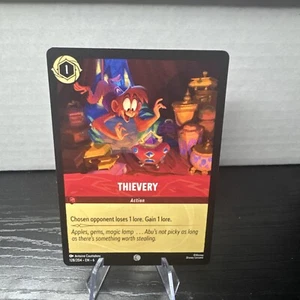 Disney Lorcana: Azurite Sea "THIEVERY - ACTION" #128/204 CCG Card - Imagen 1 de 2