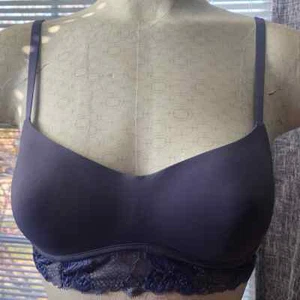 NEW CALVIN KLEIN PERFECTLY FIT LIGHTLY LINED PPL SML BRALETTE BRA QF6638 no wire - Picture 1 of 5