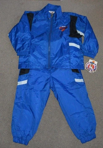 NWT Vtg New York Knicks Jump Ball Club TODDLER Track Suit 4T Jacket + Pants Cover
