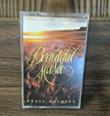 Beautiful Music CASSETTE - Brass Quintet - Instrumental Christian Music Series Foto 1 de 4