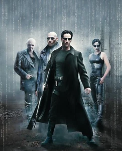 Matrix print Movie Poster Filmplakat - Picture 1 of 3