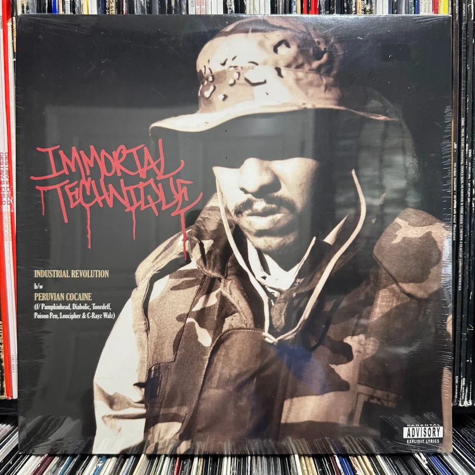 IMMORTAL TECHNIQUE - INDUSTRIAL REVOLUTION (12") 2003!!  RARE!!!  PUMPKINHEAD!!! - Image 1 of 2