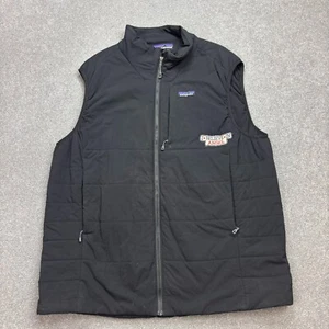 Patagonia Jacket Adult Extra Large Black Nano Air Vest Gilet Insulated Men* - Picture 1 of 13