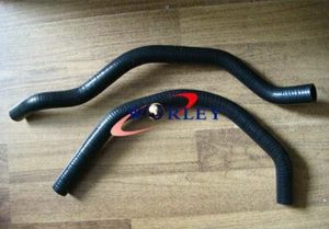 Silicone Radiator Hose FOR ATV Yamaha Banshee 350 YFZ 350 YFZ350 1982-2006 BLACK - Picture 1 of 8