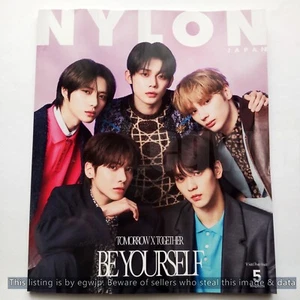 TOMORROW X TOGETHER NYLON JAPAN Mar 2024 Japanese Fashion Magazine w/ TXT Poster - Picture 1 of 10