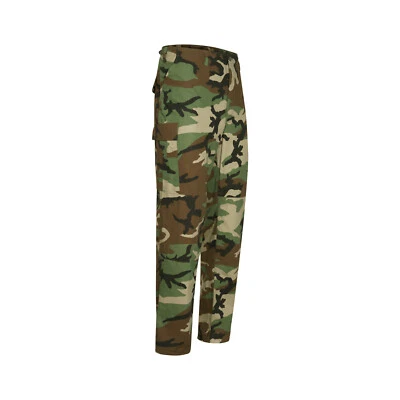 Army Trouser Original BDU Camouflage Combat Pants Vintage Camo Ripstop PROPPER - Image 1 of 4