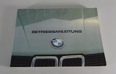 Manual de instrucciones / Manual BMW 5er E28 518 520i 525e/i 524td 528i de 03/1983 Foto 1 de 4