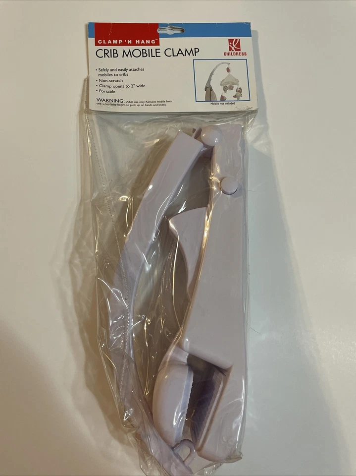 JL CHILDRESS Crib Mobile Attachment Clamp Fits Traditional Cribs - Image 1 of 3